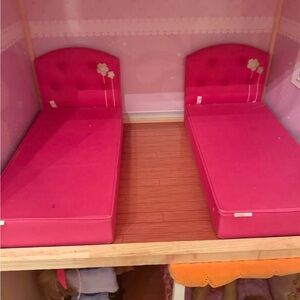 American Girl Pink Doll Beds